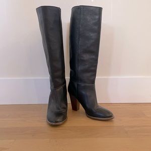 Madewell leather boots, sz 7.5